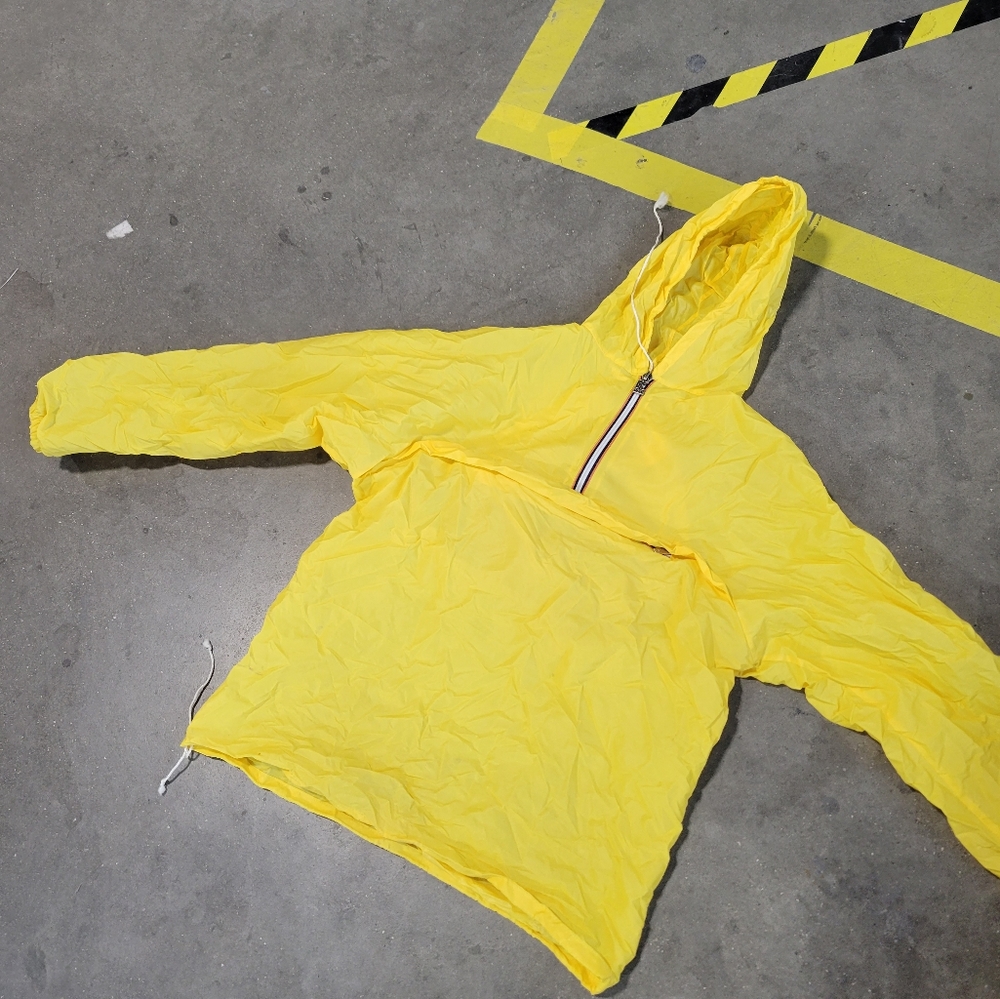 Vintage 80s Kway K Way Rain Jacket Size 6 Womens Large Mens Medium